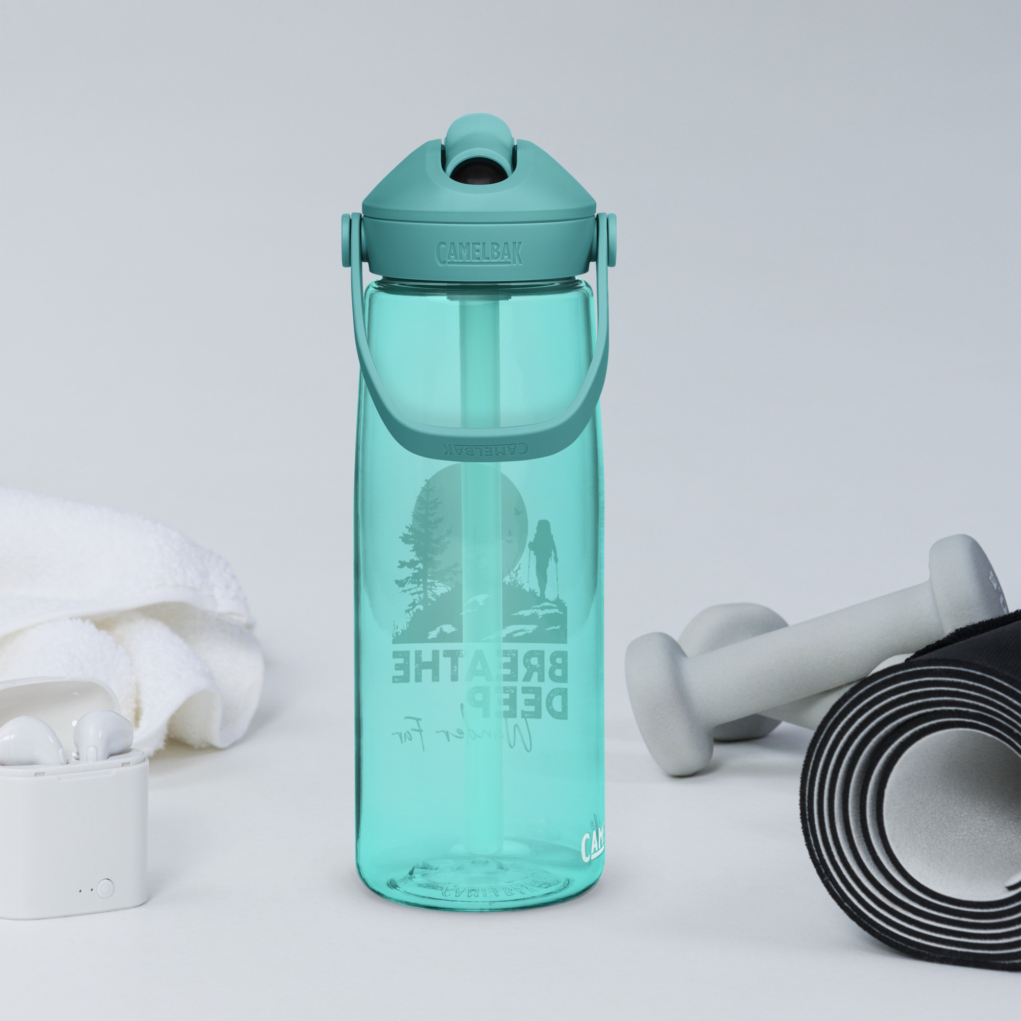 Wander Flip straw water bottle - Image 3