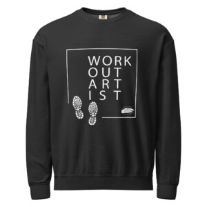 Fleece crewneck sweatshirt WA Steps